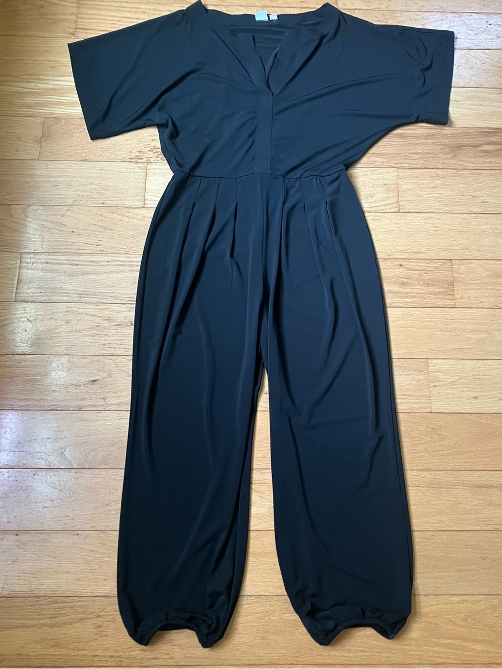 GAP Black Wide-Leg Jumpsuit